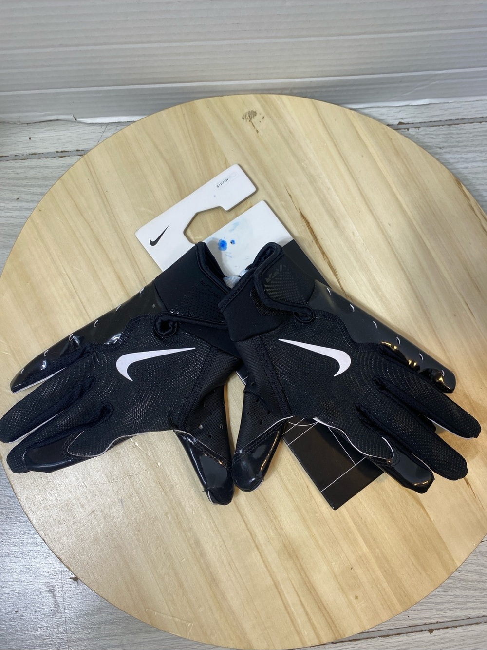 Nike Vapor Jet 8.0 Football Gloves Black Youth Small NWT!
